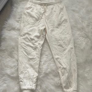 H&M sweatpants beige